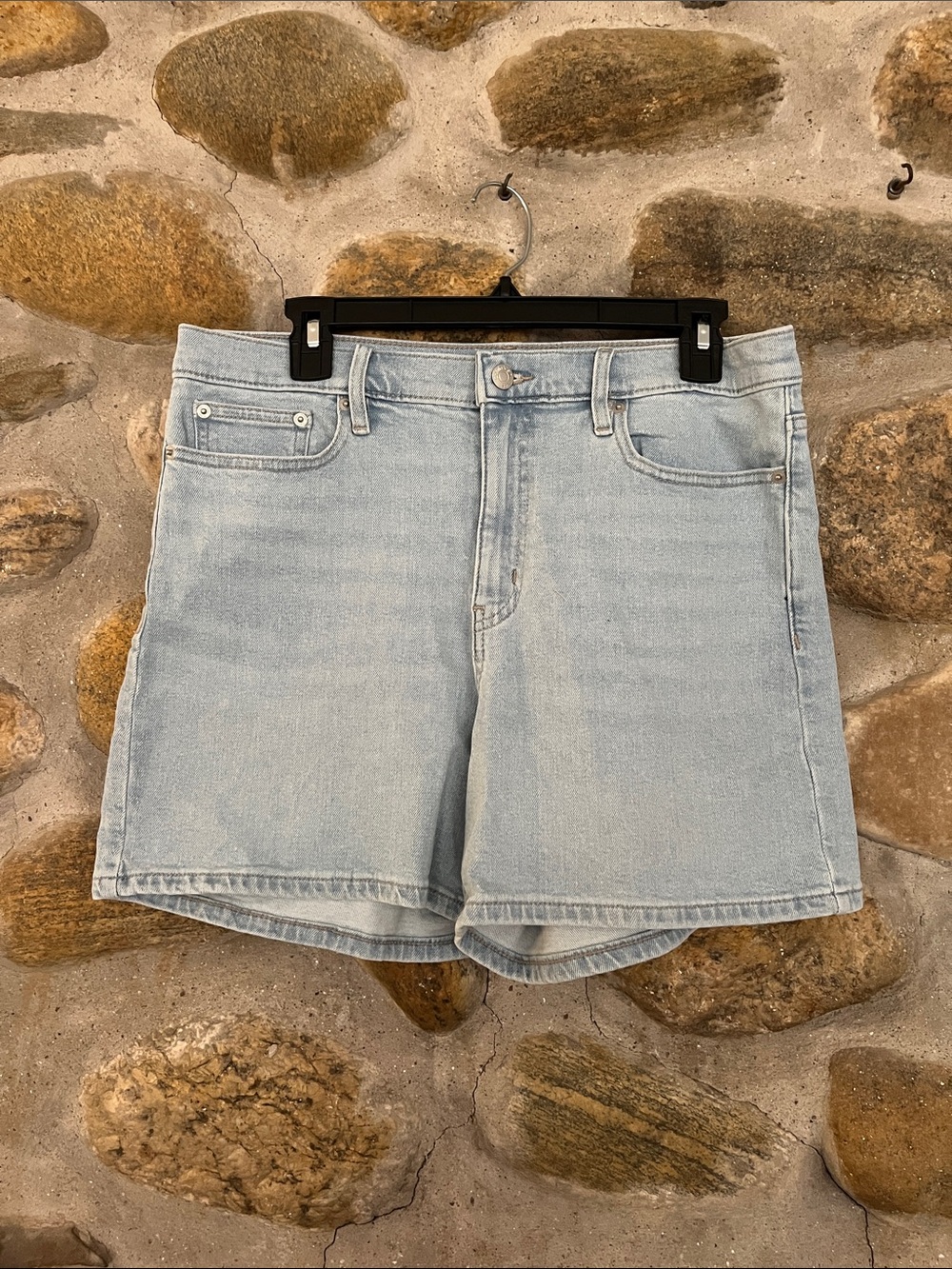 Calvin Klein Light Blue Denim Shorts